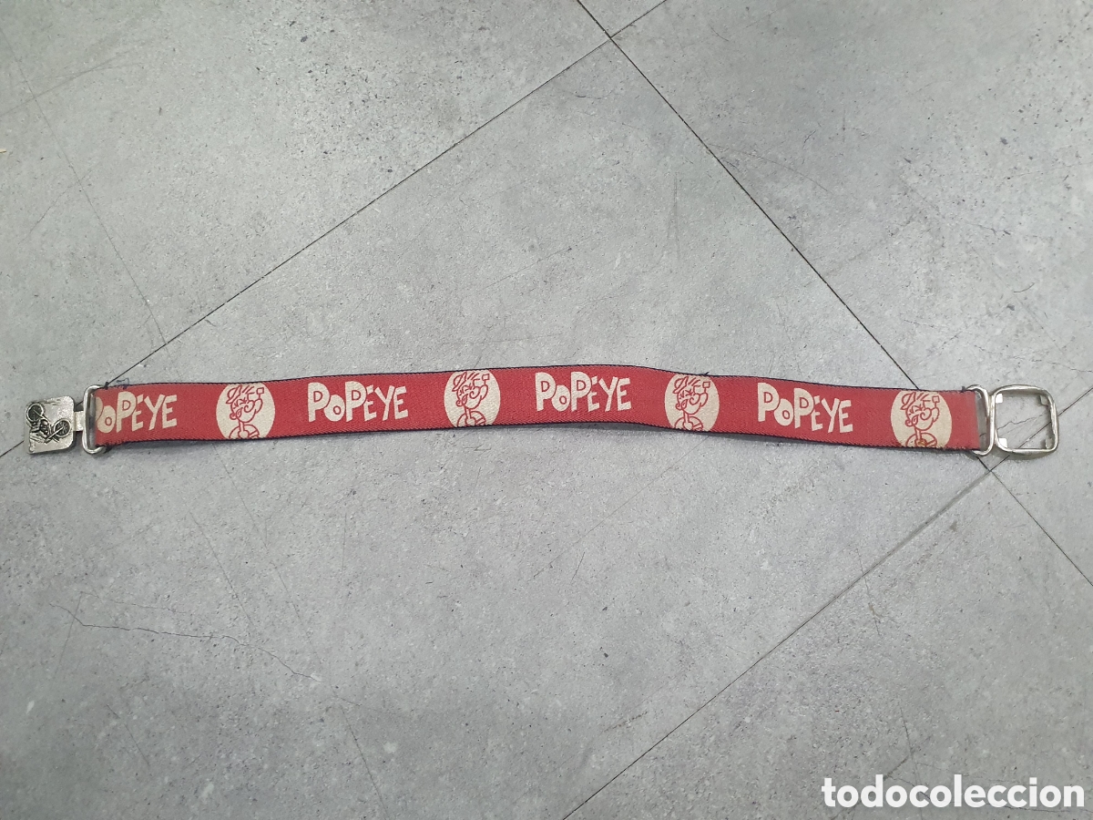 Coleccionismo: Cinturon infantil de Popeye. (L24) - Foto 1