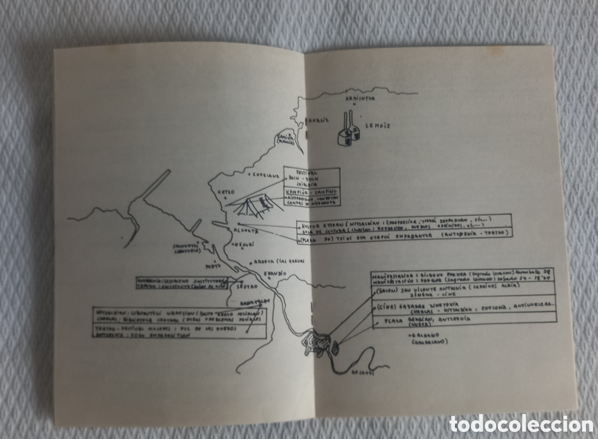 Coleccionismo: Programa de las Jornadas Internacionales contra Lem&oacute;niz, 1981 - Foto 3