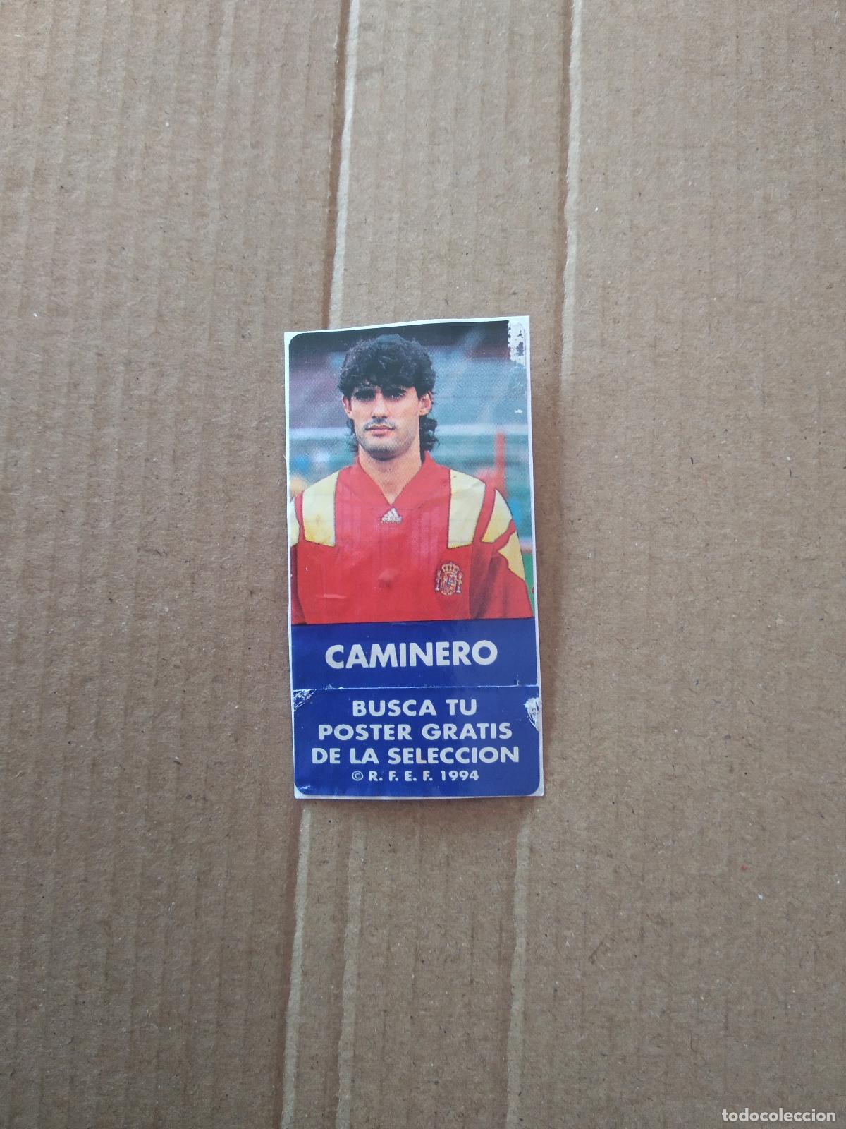 Coleccionismo: CAMINERO ESPA&Ntilde;A CROMO PEGATINA CHICLE SELECCI&Oacute;N ESPA&Ntilde;OLA WORLD CUP USA94 MUNDIAL ESTADOS UNIDOS 1994