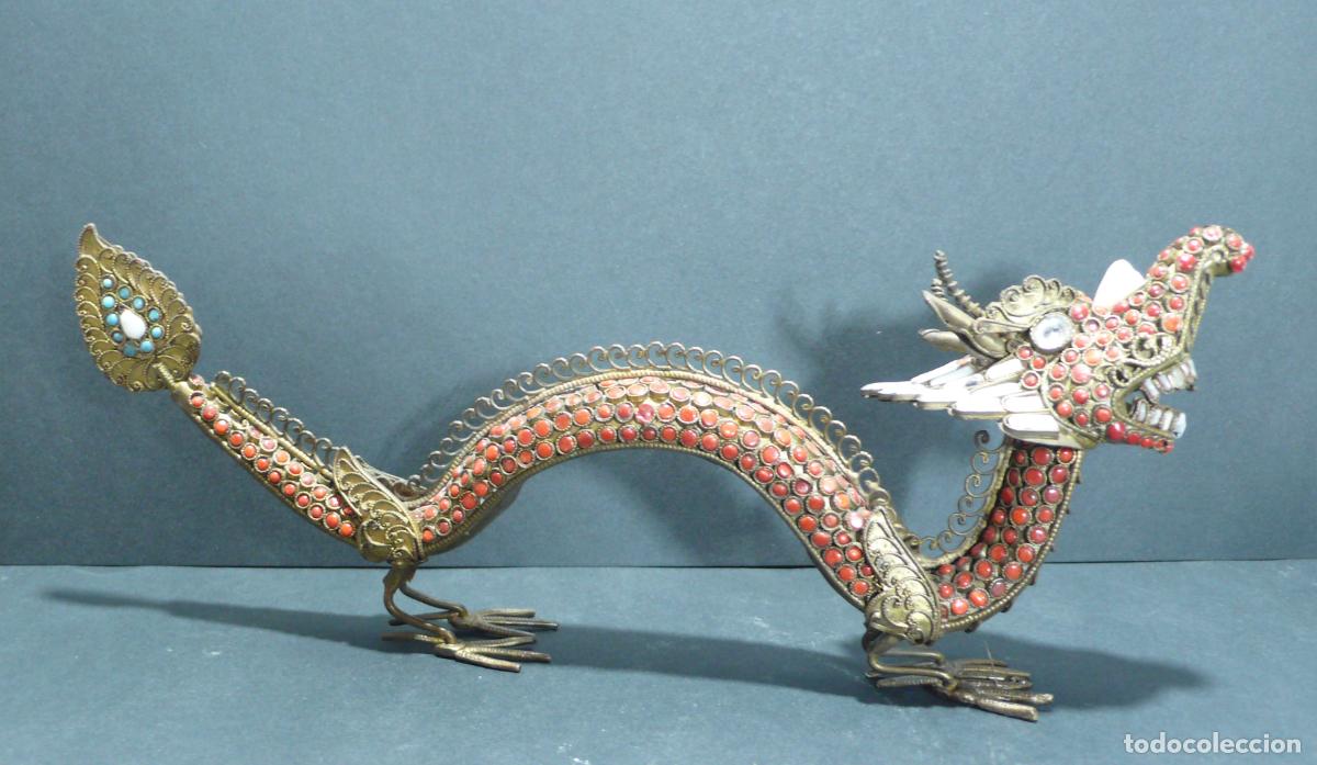 Coleccionismo: PEQUE&Ntilde;O DRAGON CHINO - Foto 1