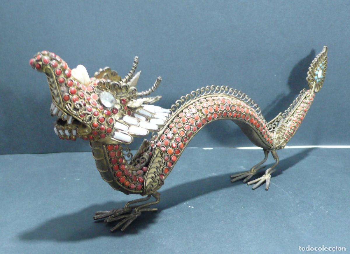 Coleccionismo: PEQUE&Ntilde;O DRAGON CHINO - Foto 2