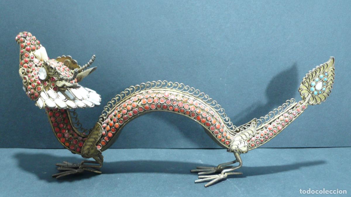Coleccionismo: PEQUE&Ntilde;O DRAGON CHINO - Foto 4