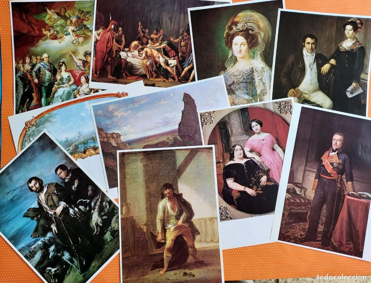 Coleccionismo: LOTE DE 175 L&Aacute;MINAS DE OBRAS DEL MUSEO DEL PRADO. 170 x 240 mm. 15e