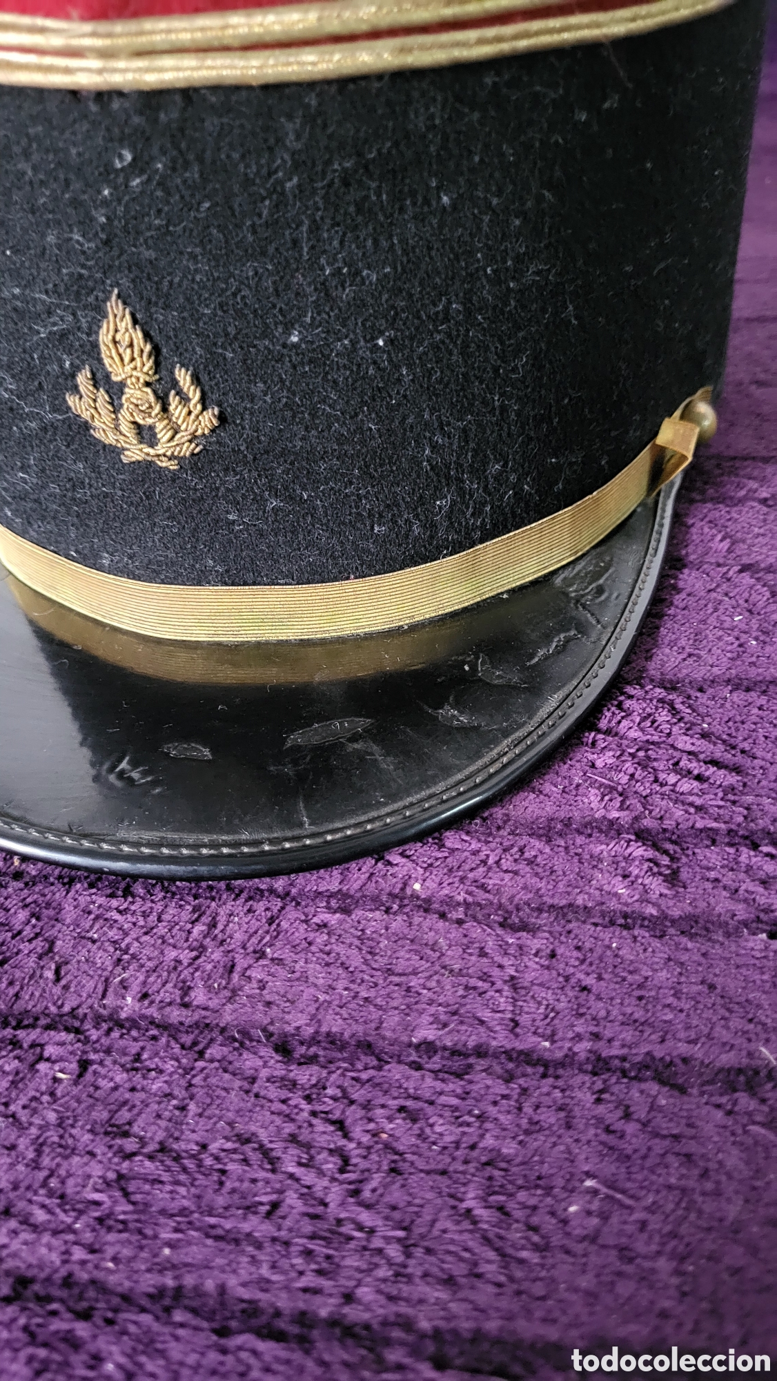 Coleccionismo: Antigua gorra Legi&oacute;n Francesa - Foto 2
