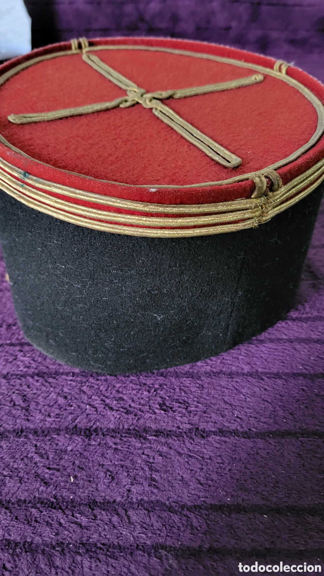 Coleccionismo: Antigua gorra Legi&oacute;n Francesa - Foto 3