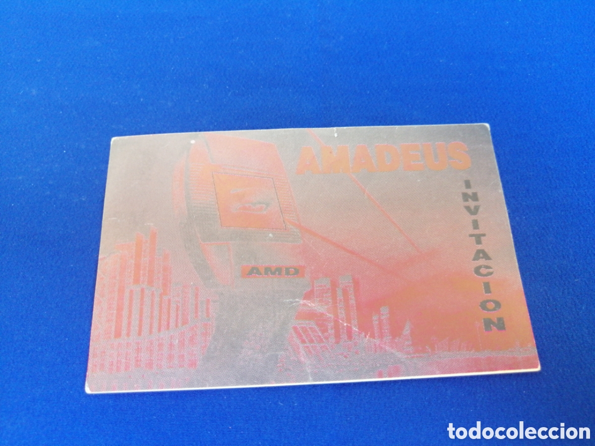 Coleccionismo: DISCOTECA AMADEUS FLYER - Foto 1