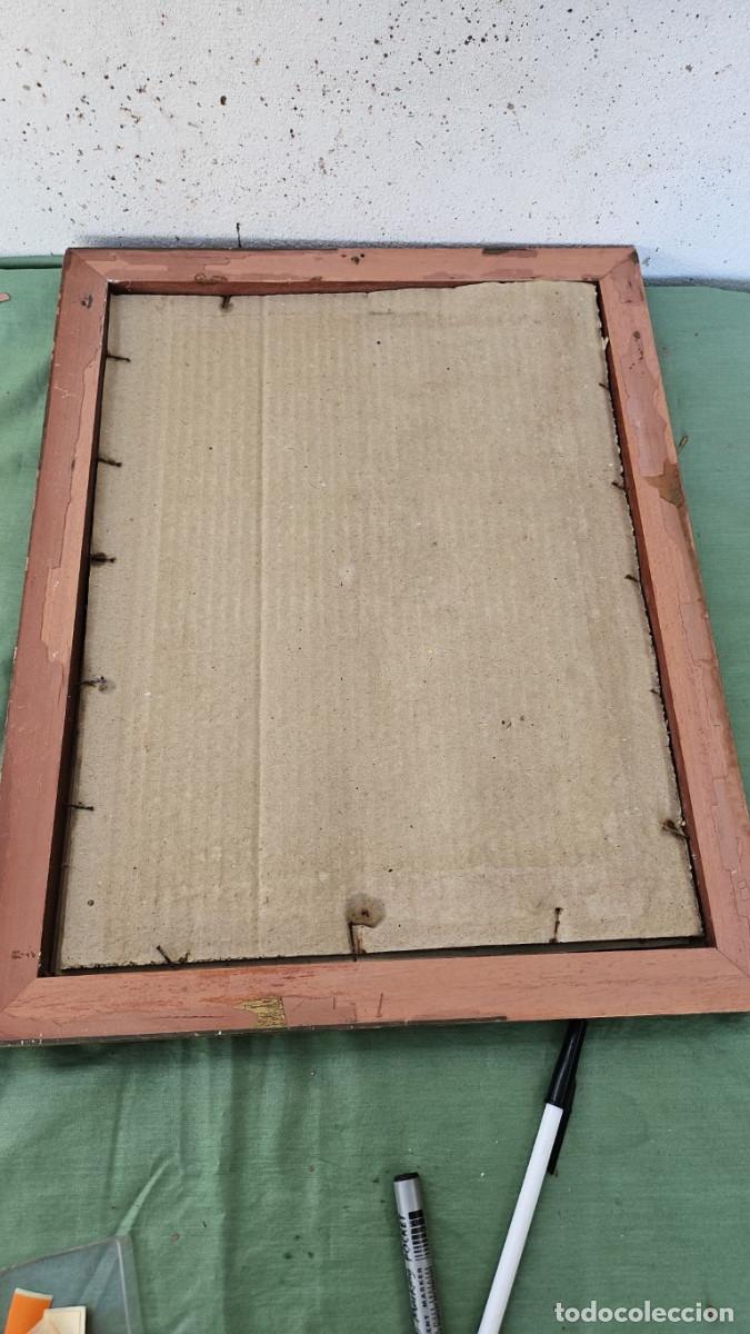 Coleccionismo: lamina antigua enmarcada - Foto 3