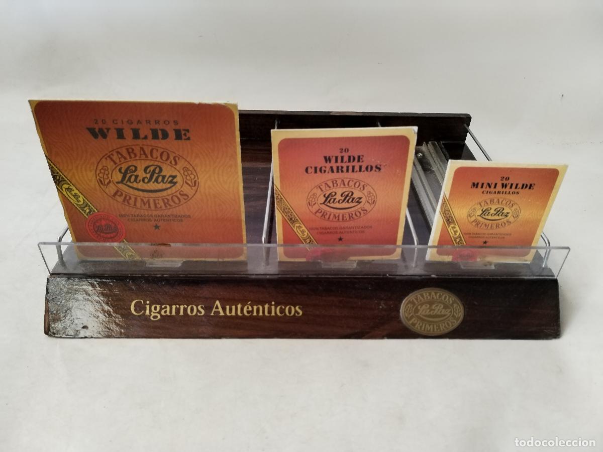 Coleccionismo: expositor tabacos la paz - Foto 2