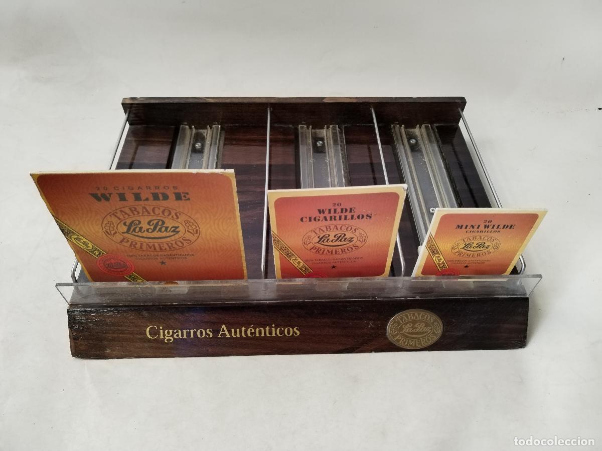 Coleccionismo: expositor tabacos la paz - Foto 1