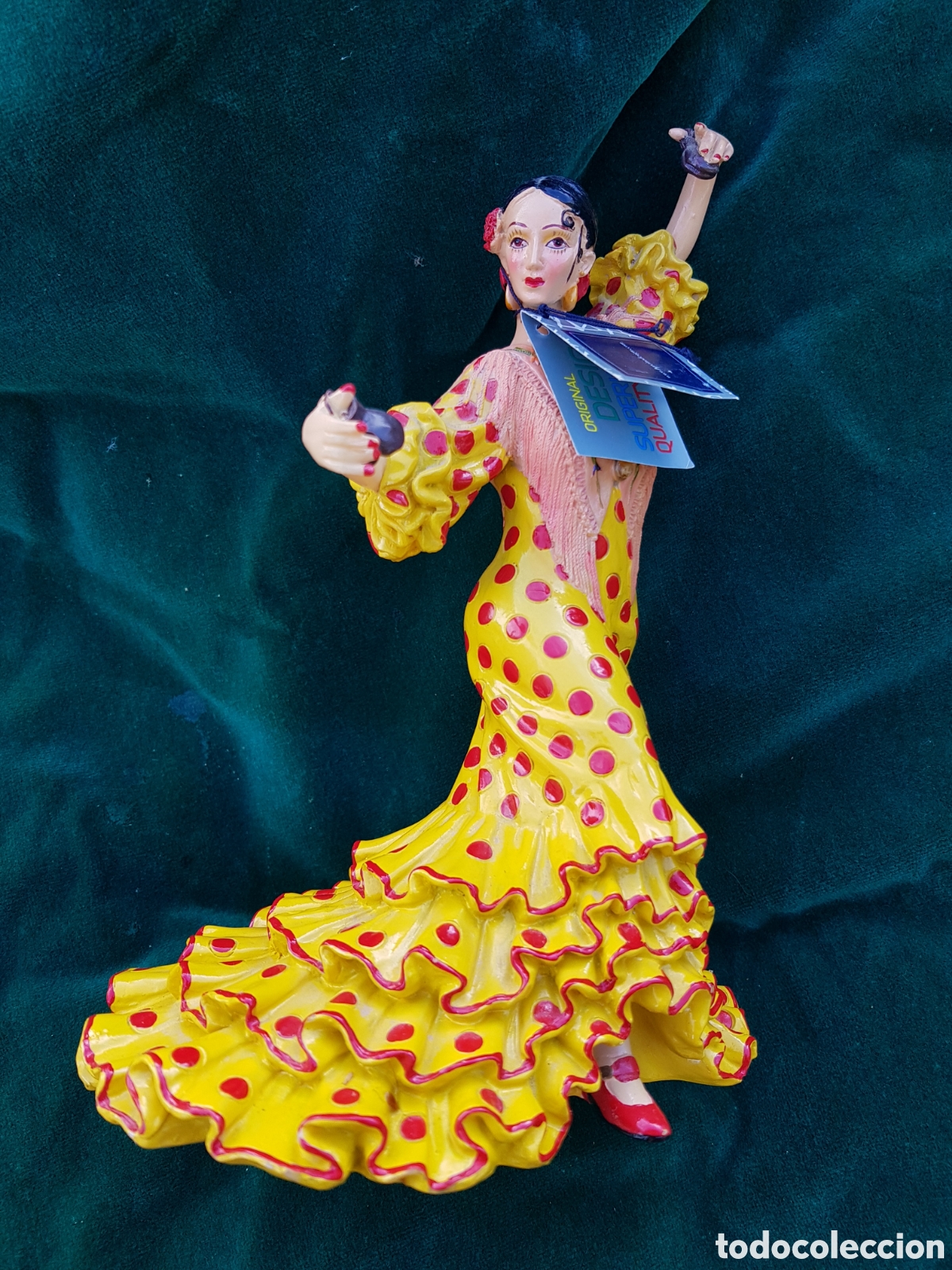 Coleccionismo: BONITA FIGURA DE COLECCI&Oacute;N DE UNA GITANA DE LA PRESTIGIOSA CASA BARCINO 2008