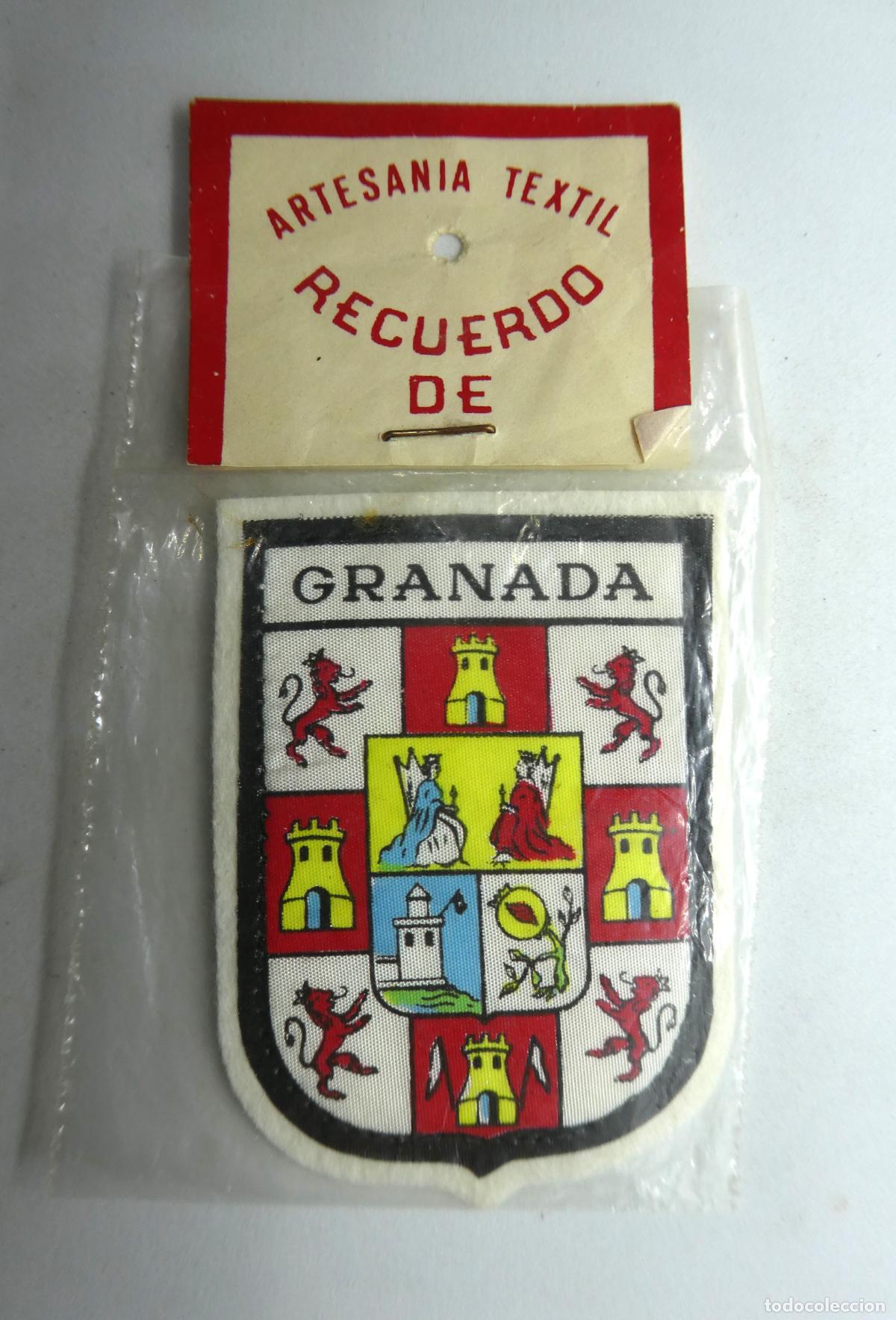 Coleccionismo: PARCHE DE TELA.GRANADA. ESPA&Ntilde;A. PRECINTADO