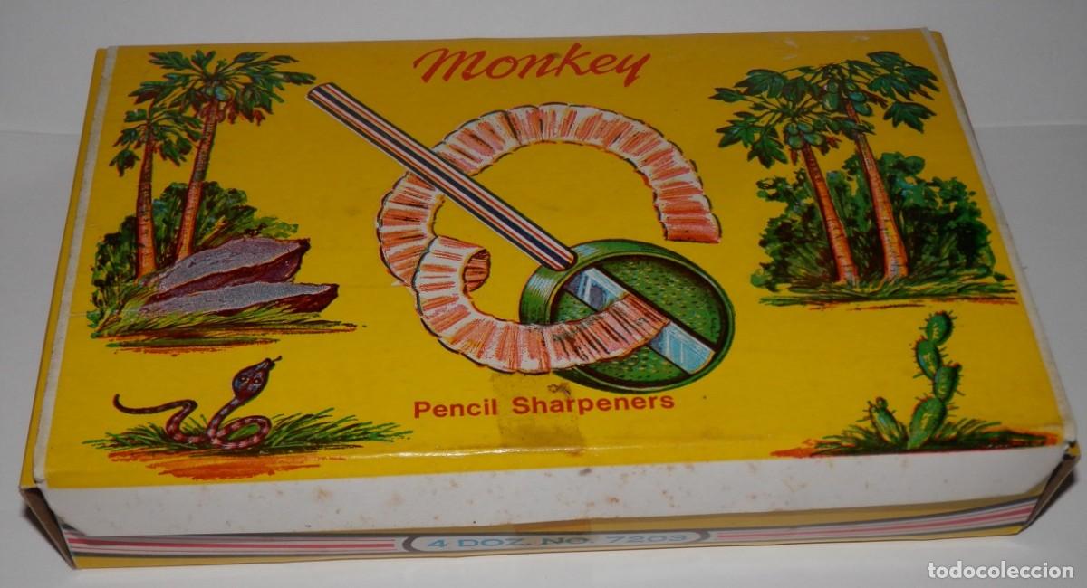 Coleccionismo: LOTE DE 3 SACAPUNTAS VINTAGE DE LA MONKEY