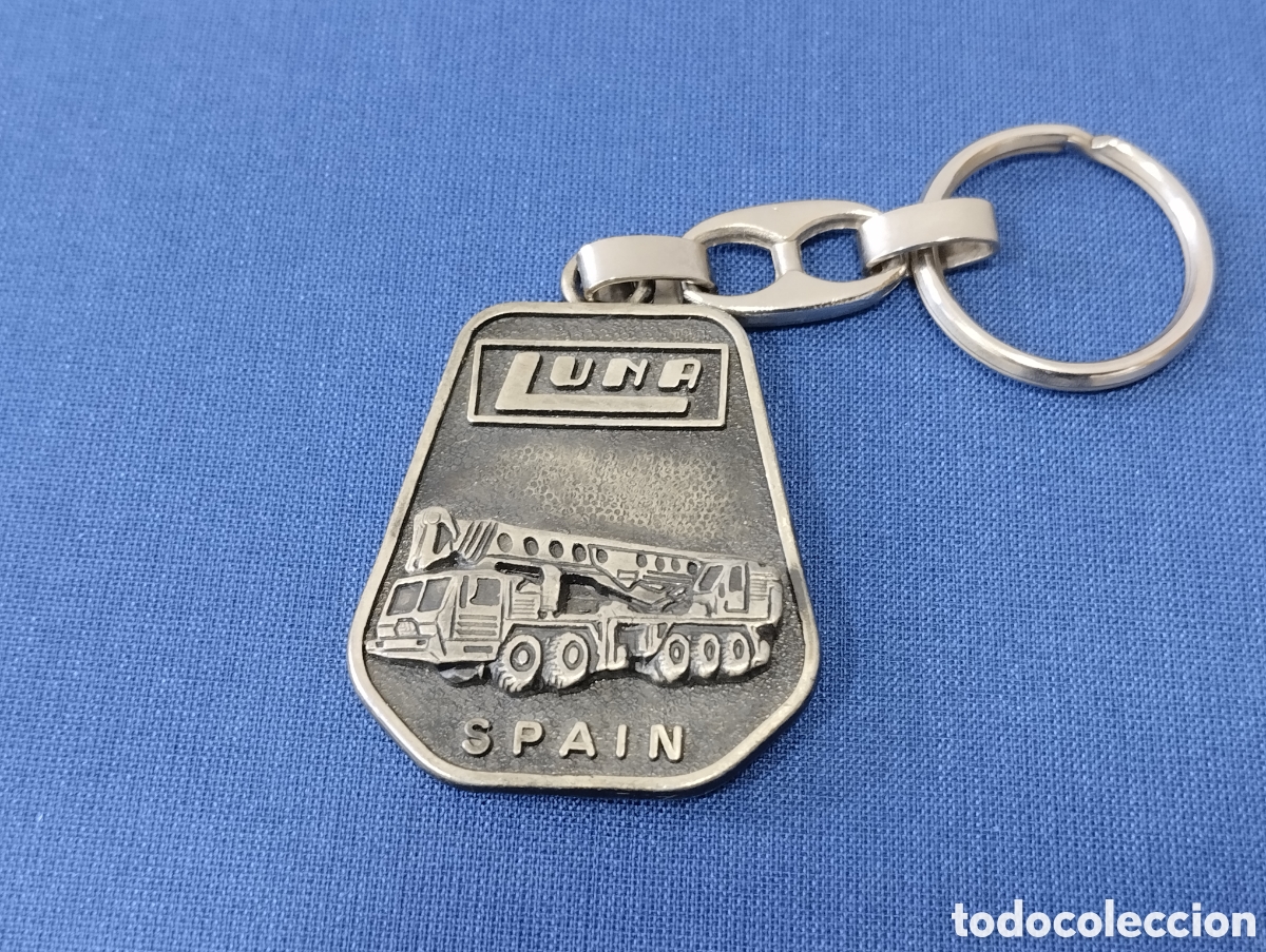 Coleccionismo: TODO UN CLASICO LLAVERO GRUAS Y CARRETILLAS ELEVADORAS LUNA SPAIN