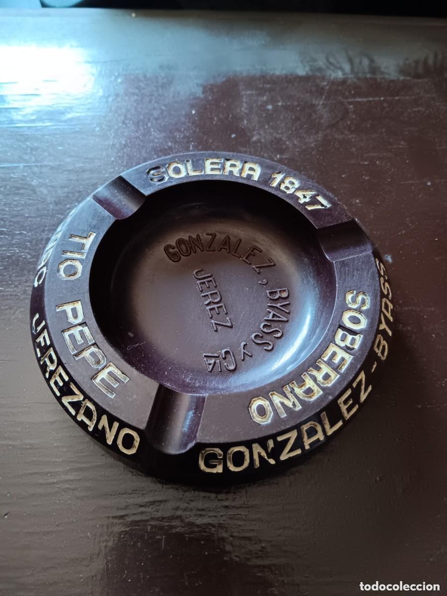 Coleccionismo: Cenicero Gonz&aacute;lez byass t&iacute;o pepe soberano