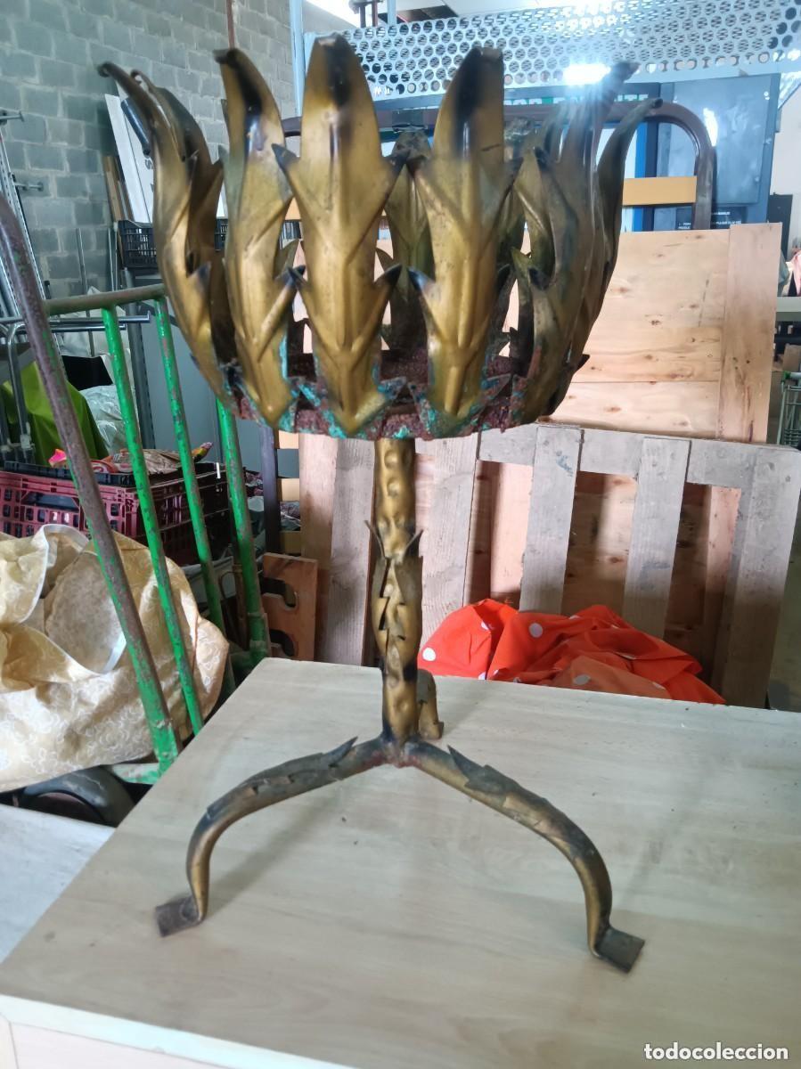 Coleccionismo: Soporte decoraci&oacute;n hojas - Foto 2