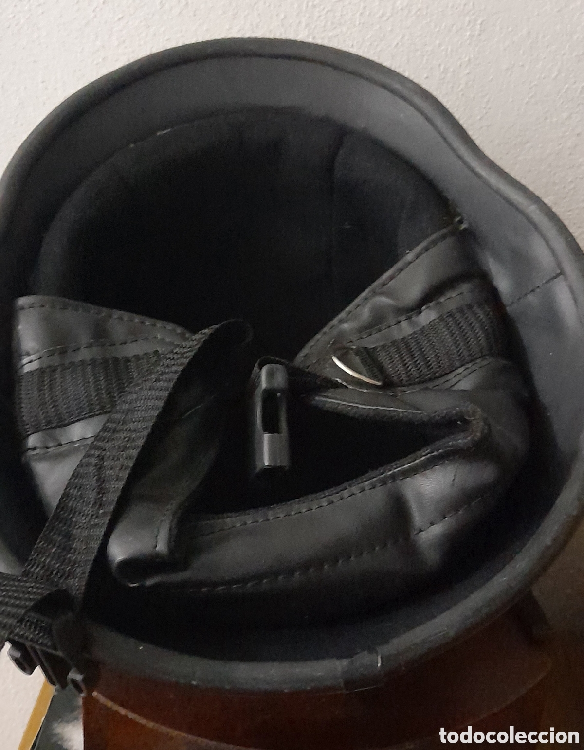 Coleccionismo: Casco motorista con gafas - Foto 5