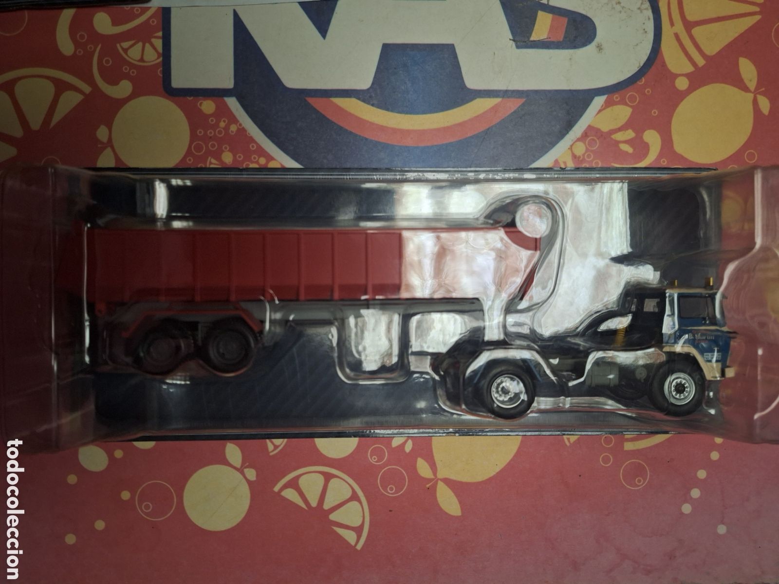 Coleccionismo: Miniatura camion ebro P 270 T escala 1/43 altaya