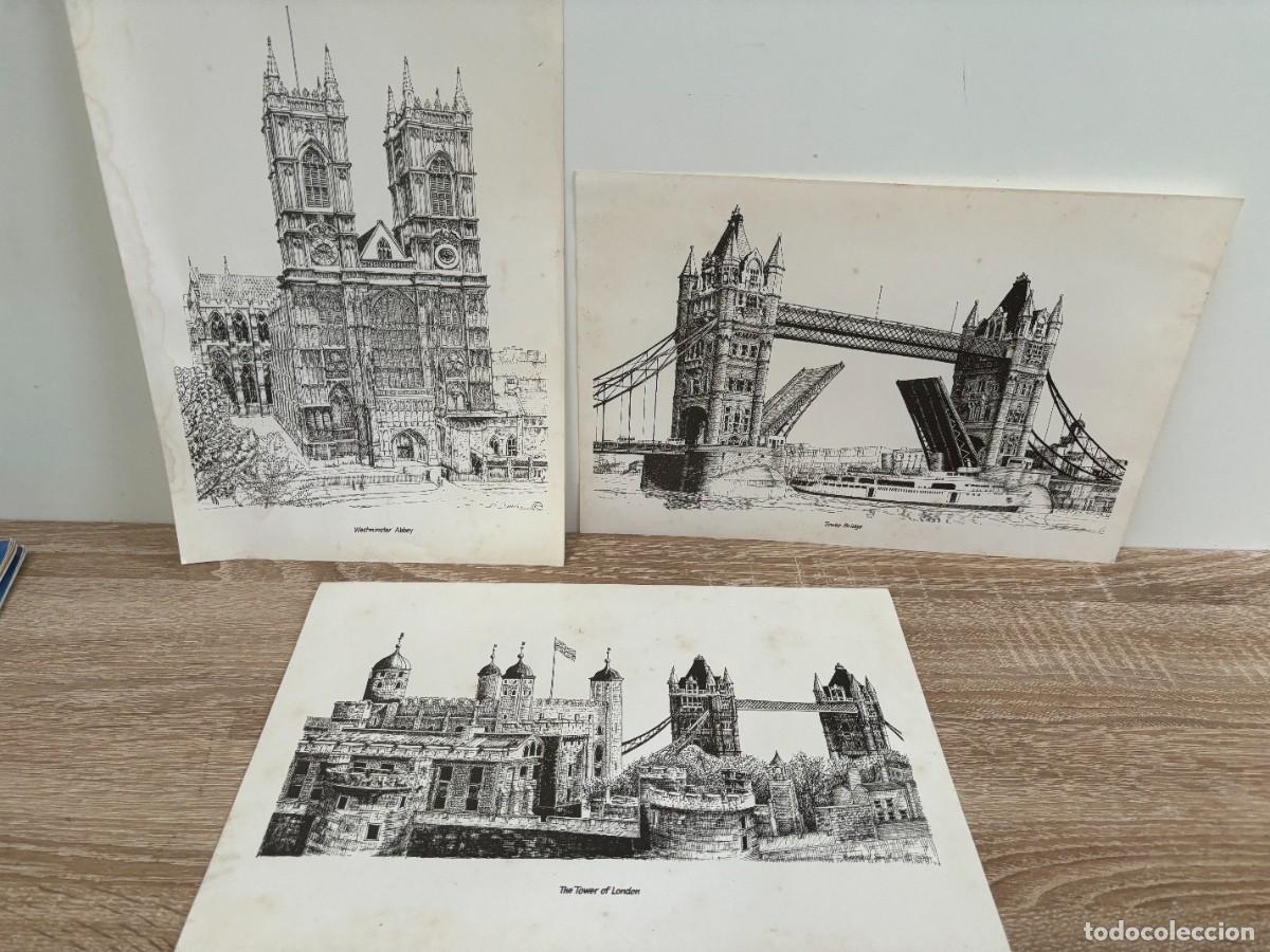 Coleccionismo: LITOGRAFIAS LONDRES B.SMITH DE LOS 80