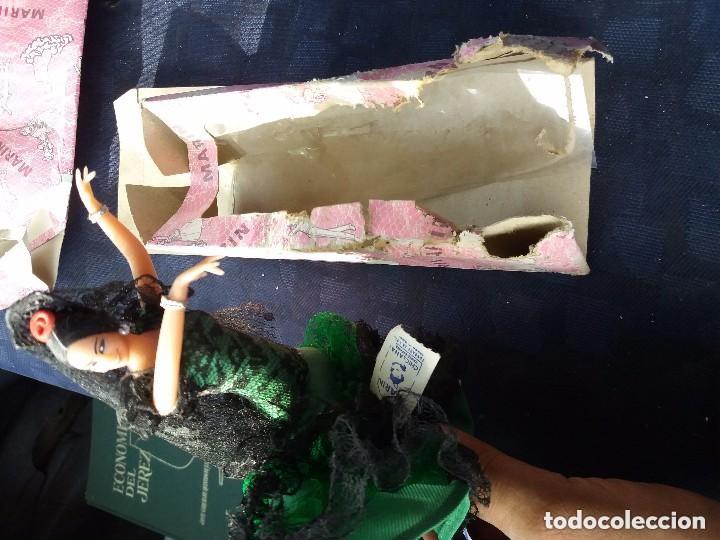 Coleccionismo: mu&ntilde;eca marin con caja deteriorada, mu&ntilde;eca nueva - Foto 1