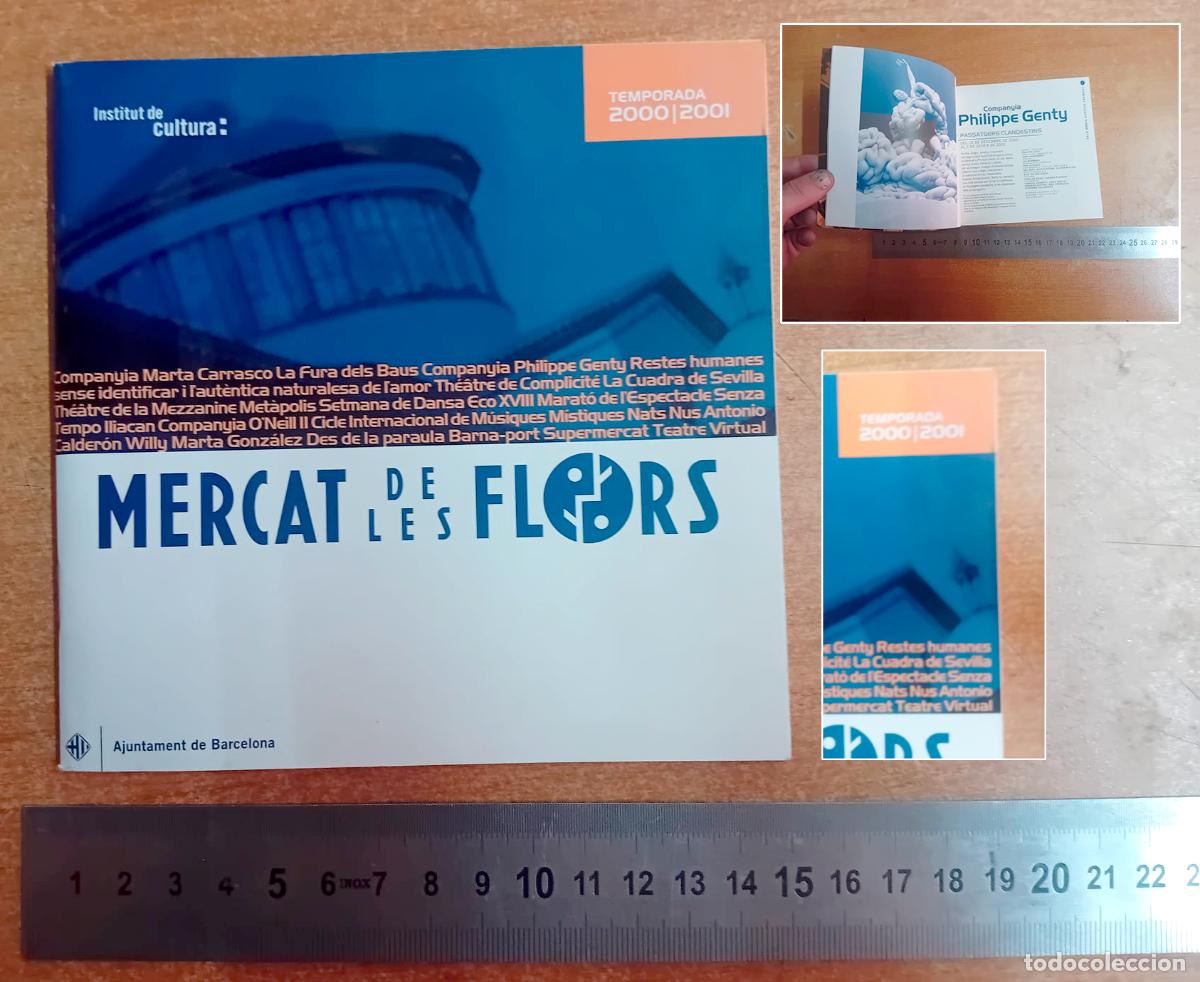 Coleccionismo: programa mercat de les flors barcelona 2000 - 2001 - Foto 1