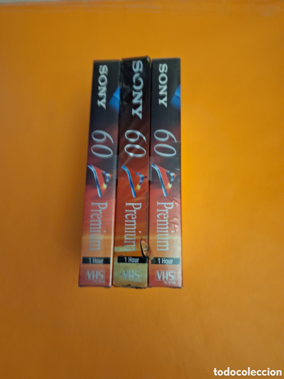 Coleccionismo: 3 CINTAS VHS PRECINTADAS SONY 60