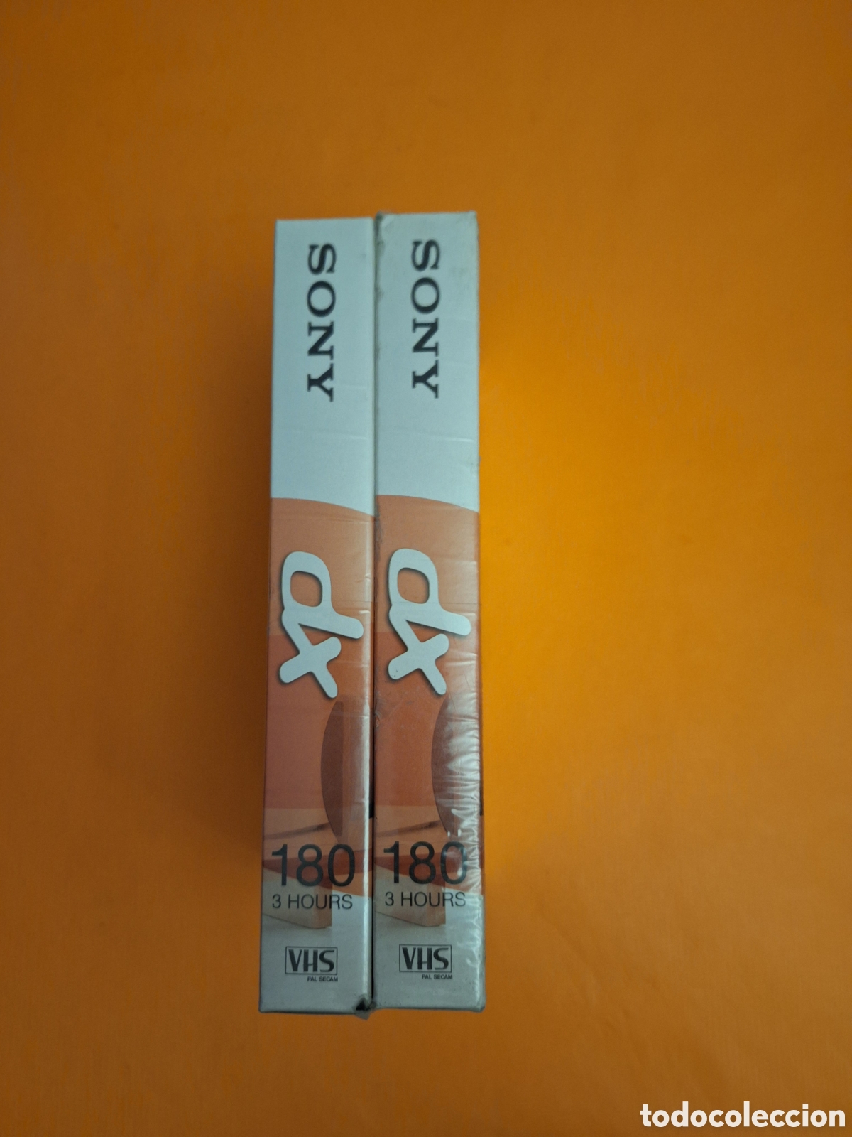 Coleccionismo: 2 VHS PRECINTADAS SONY 180 DX