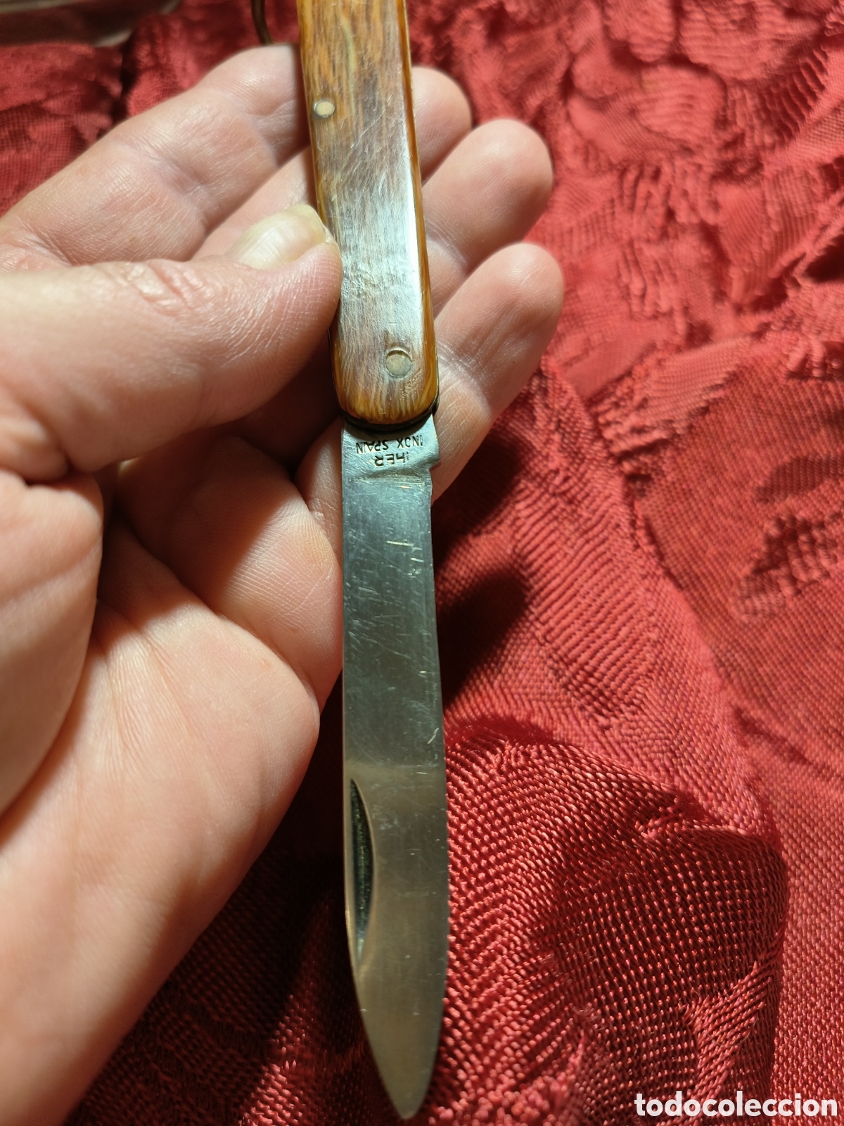 Coleccionismo: Antigua navaja marca IHER - Foto 6