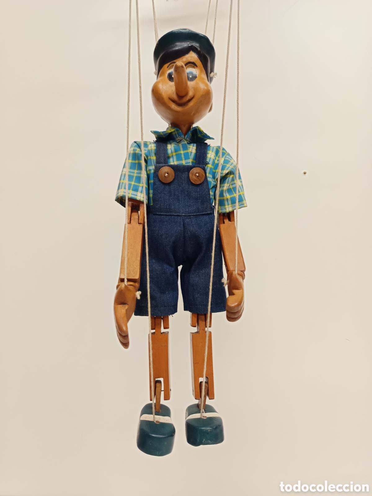 Coleccionismo: Marioneta madera pinocho - Foto 1