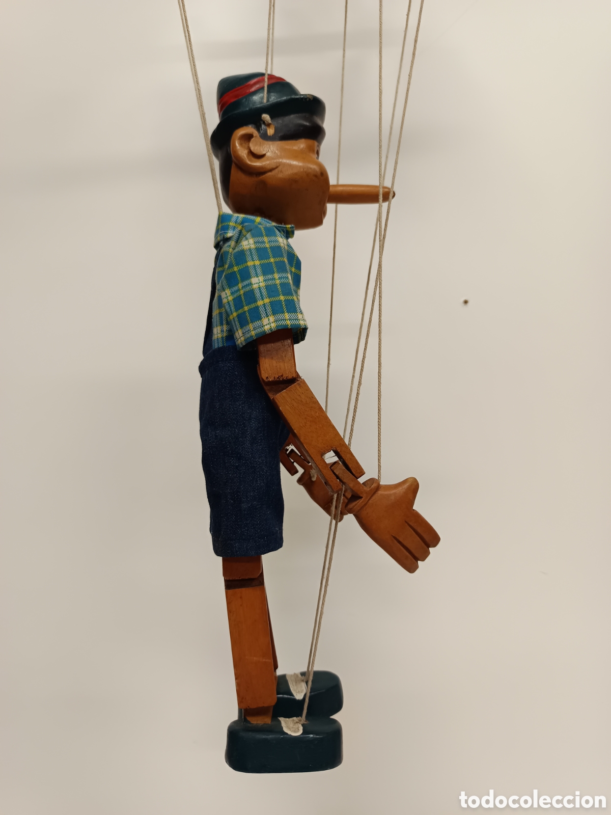 Coleccionismo: Marioneta madera pinocho - Foto 3