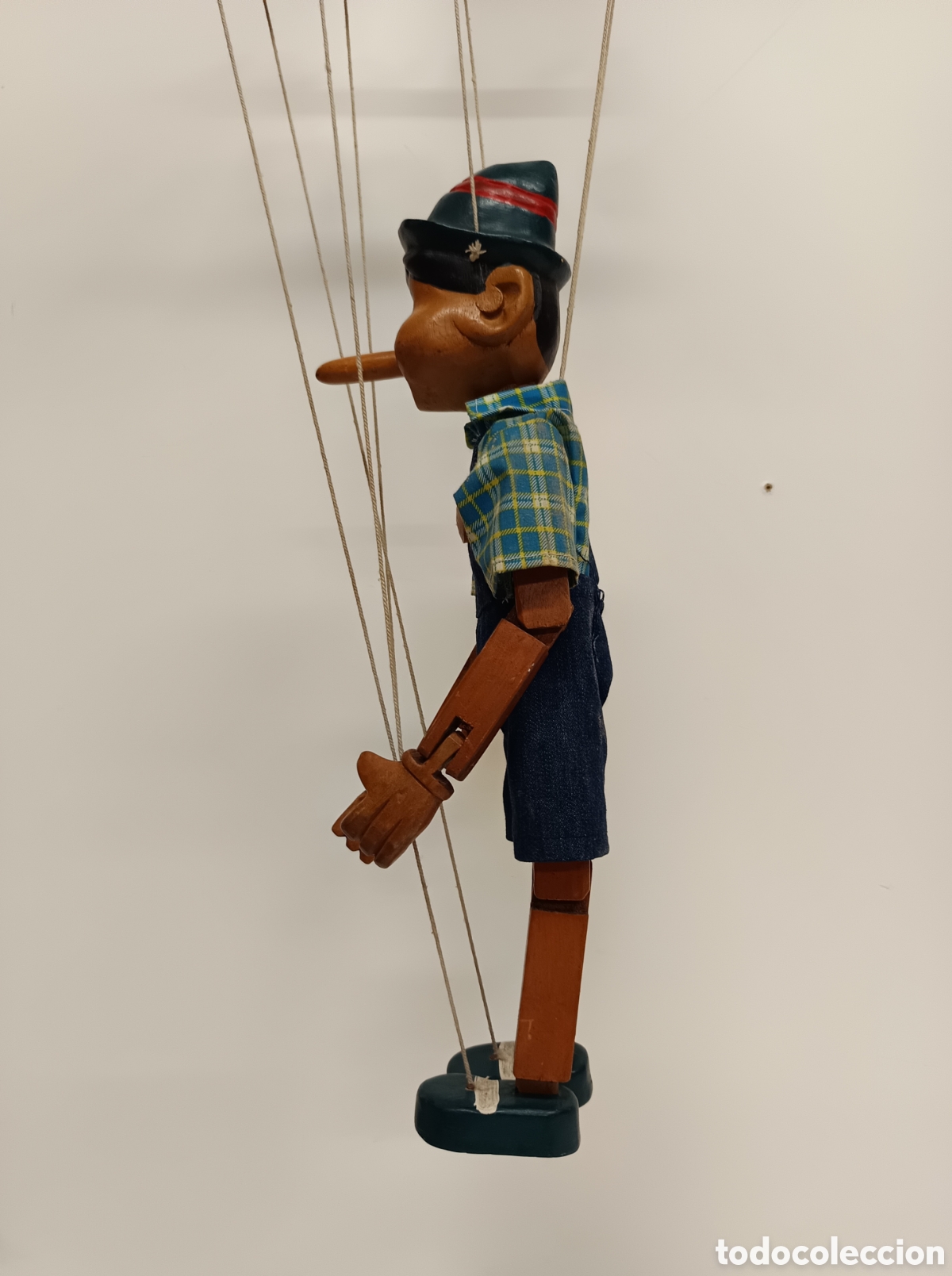 Coleccionismo: Marioneta madera pinocho - Foto 4
