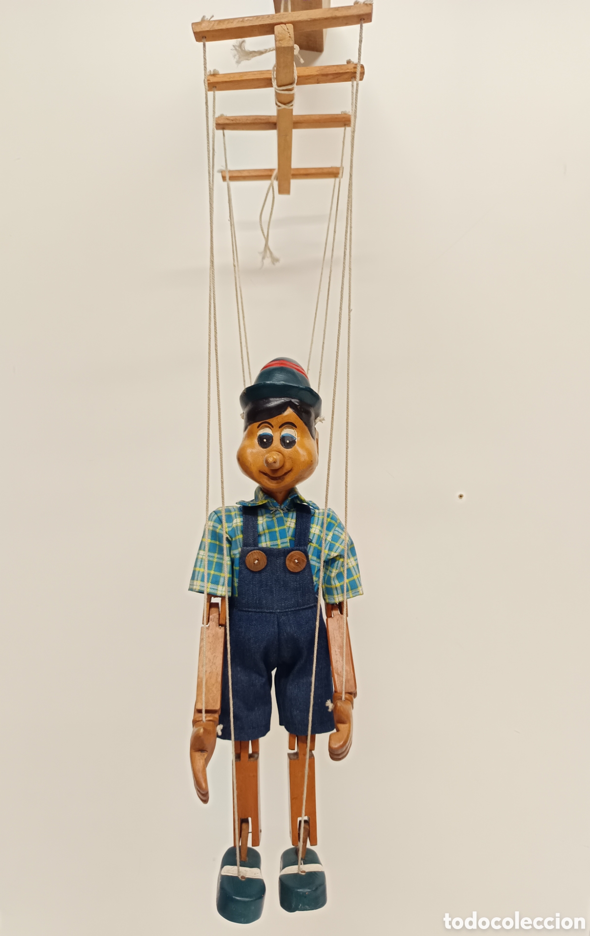 Coleccionismo: Marioneta madera pinocho - Foto 2