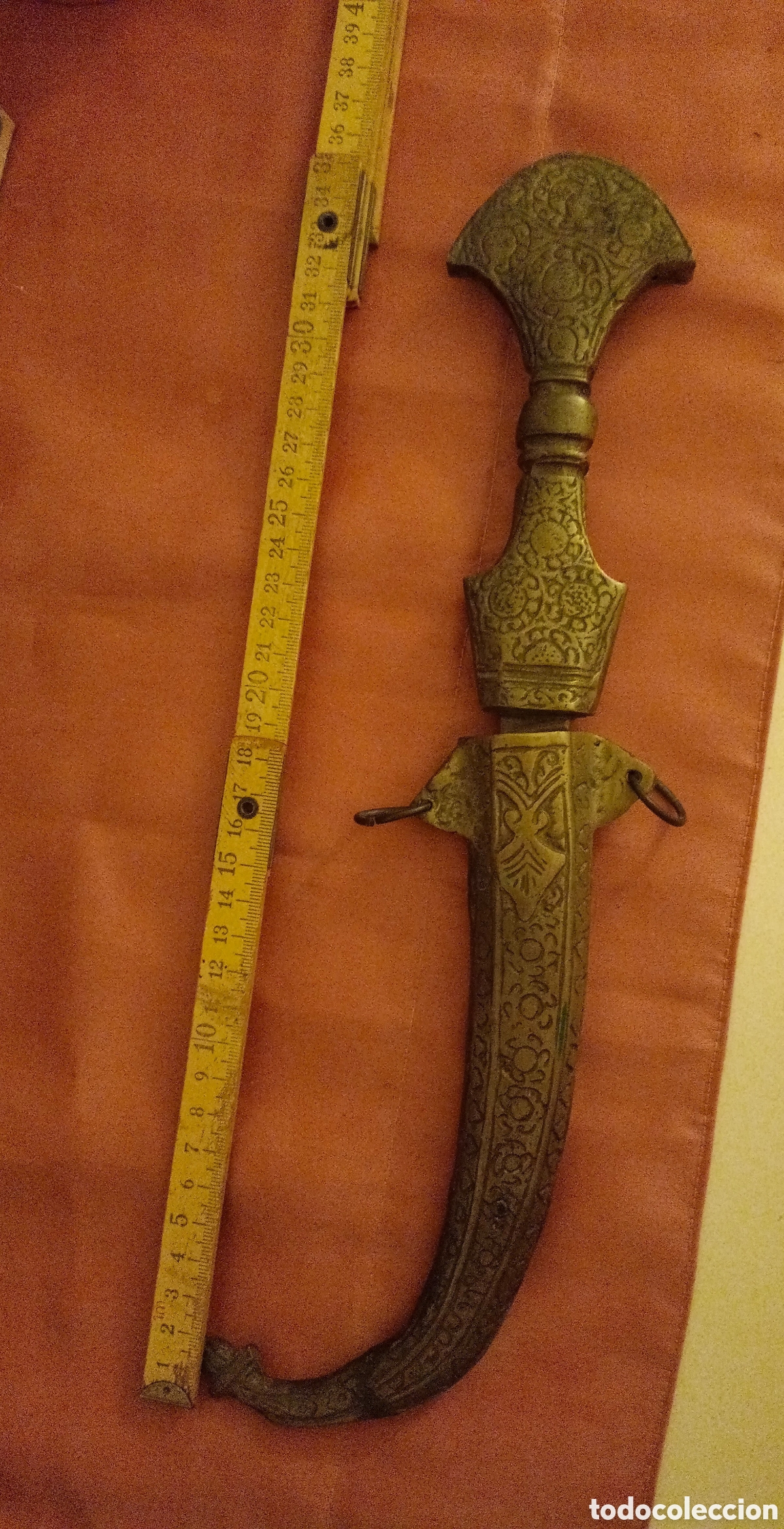 Coleccionismo: Daga de Bronze de Emiratos Arabes - Foto 2