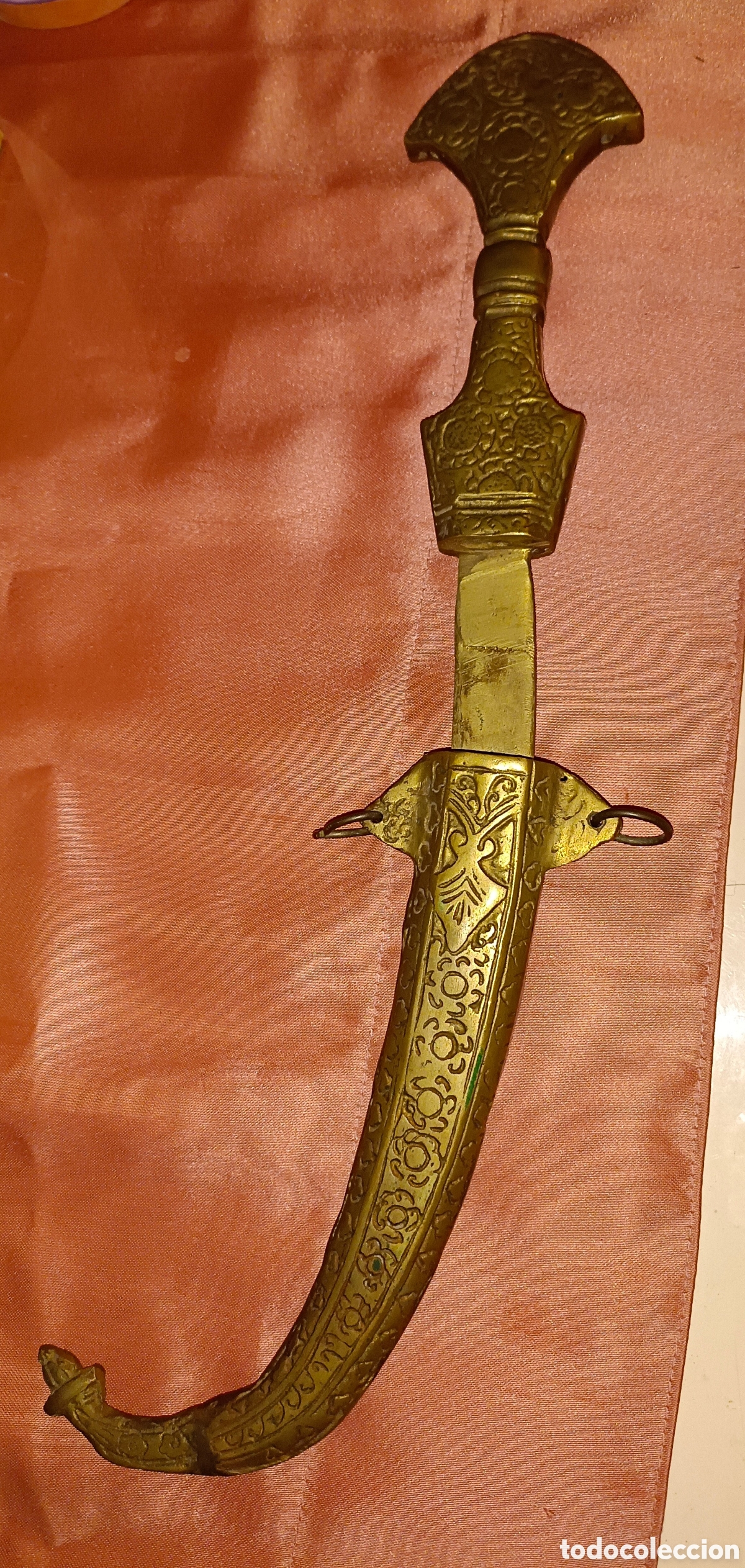 Coleccionismo: Daga de Bronze de Emiratos Arabes - Foto 4
