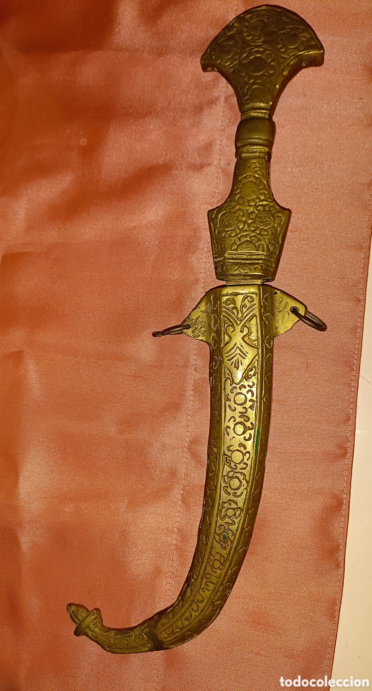 Coleccionismo: Daga de Bronze de Emiratos Arabes - Foto 1