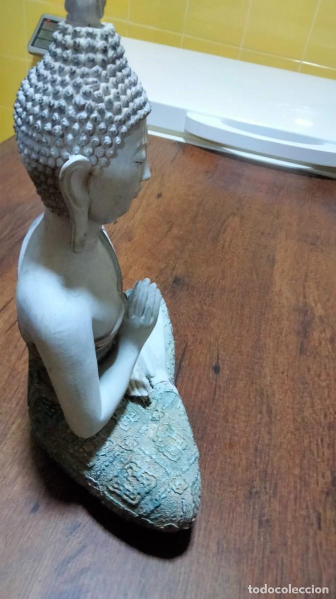 Coleccionismo: FIGURA DE BUDA CON BONITOS ACABADOS - Foto 5