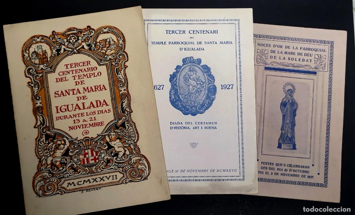 Coleccionismo: IGUALADA - ESGLESIA SANTA MARIA I DE LA SOLEDAT