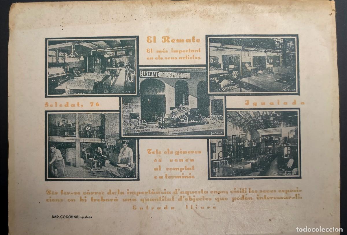 Coleccionismo: IGUALADA - COR DE LA LLANTIA - Foto 6
