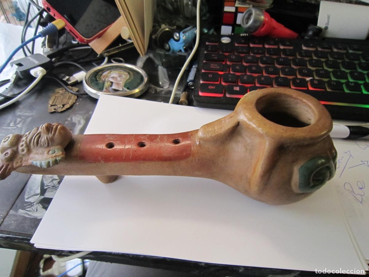 Coleccionismo: REPLICA DE FLAUTA INCA - Foto 2
