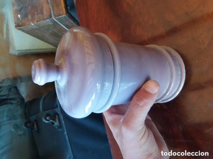 Coleccionismo: tarro de sales antiguo - Foto 2