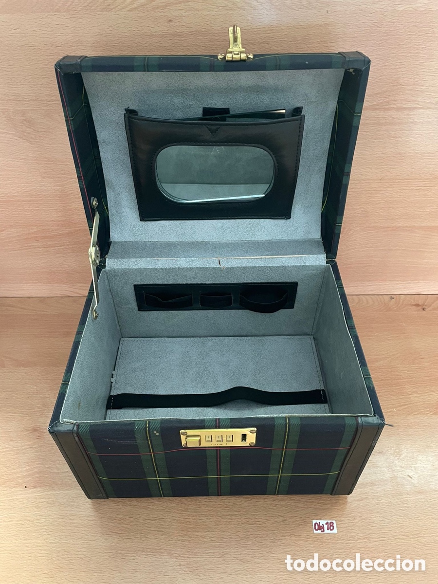 Coleccionismo: Caja joyero malet&iacute;n. Vintage - Foto 2