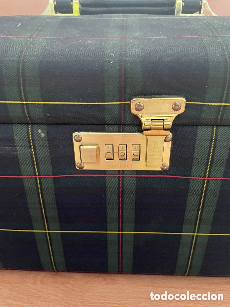 Coleccionismo: Caja joyero malet&iacute;n. Vintage - Foto 3