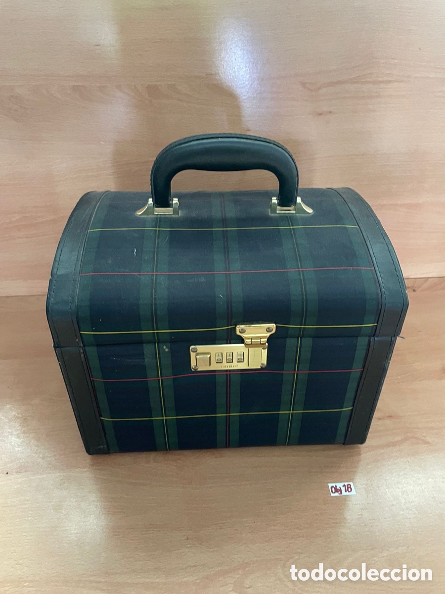 Coleccionismo: Caja joyero malet&iacute;n. Vintage - Foto 1