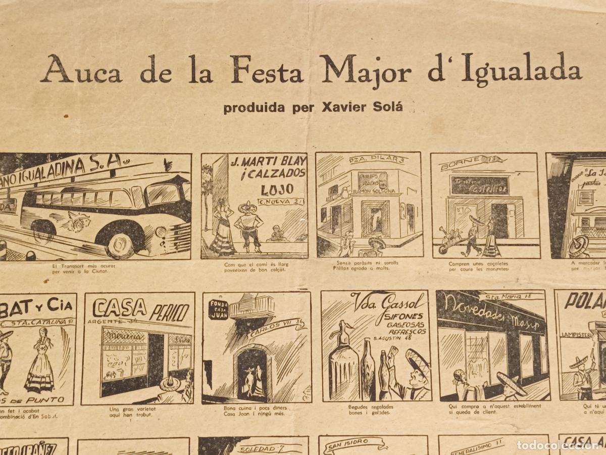 Coleccionismo: AUCA DE LA FESTA MAJOR DIGUALADA - Foto 3