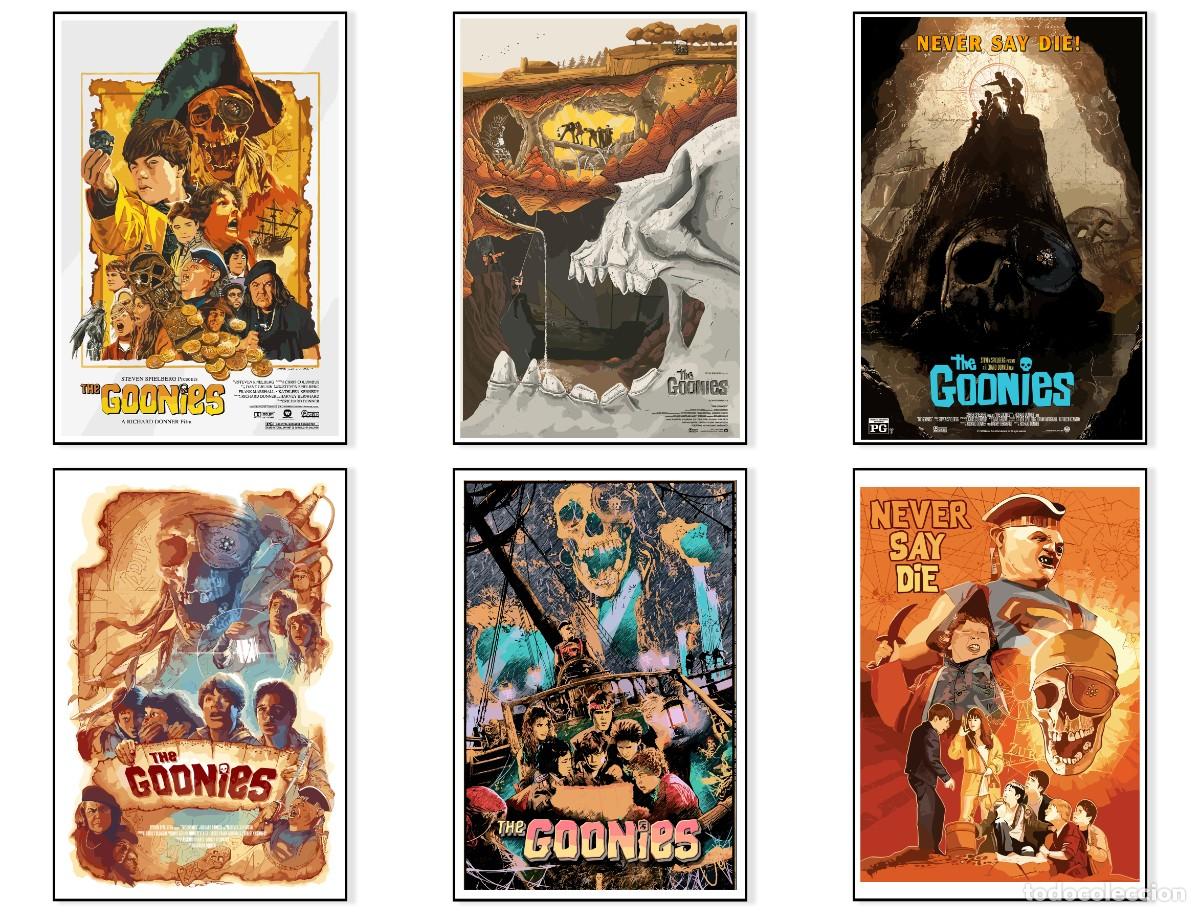 Coleccionismo: L&aacute;minas de &rdquo;Los Goonies&rdquo; (6 unidades) - Foto 1