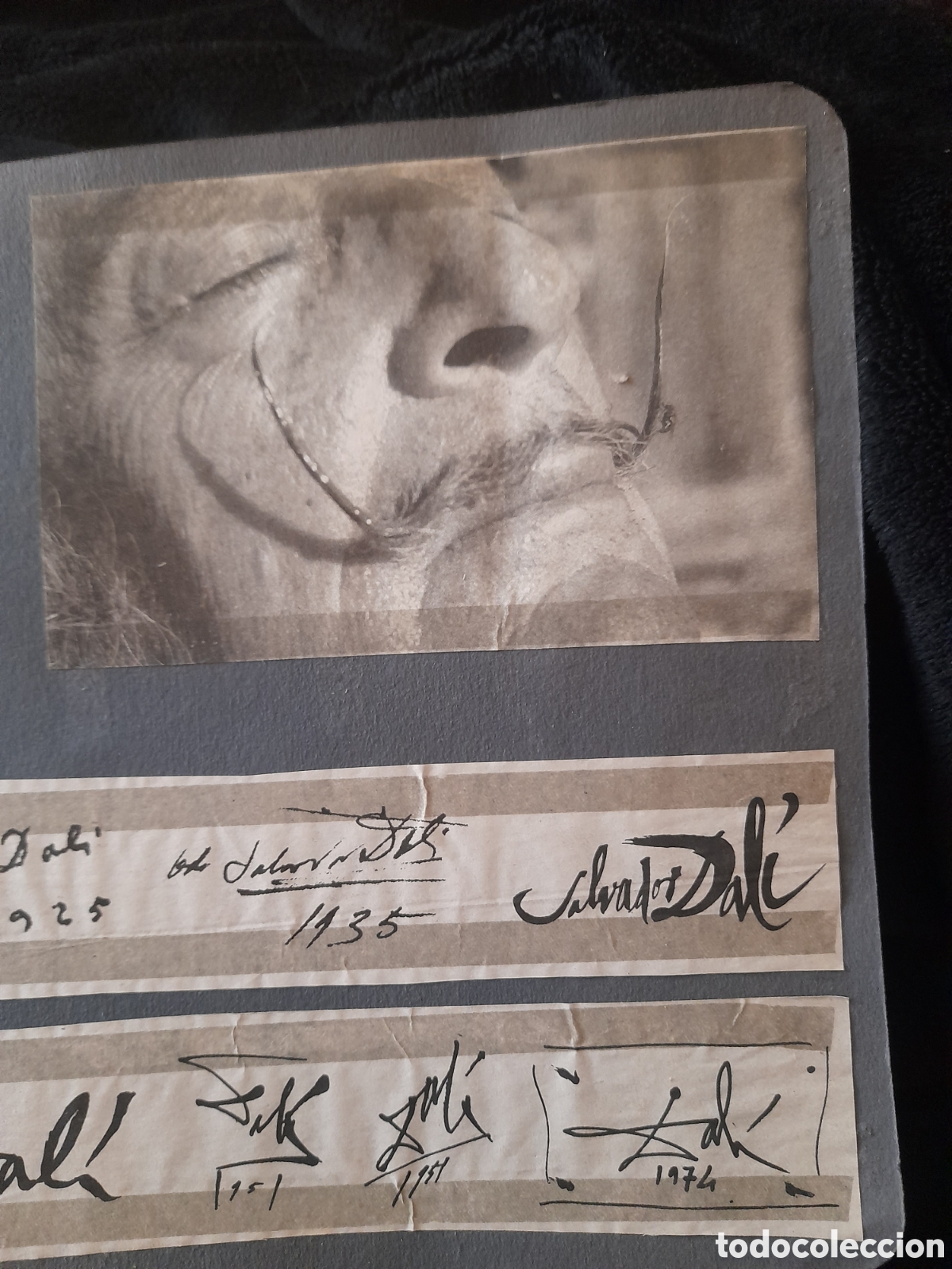 Coleccionismo: Documento peri&oacute;distico con las firmas de Dali - Foto 4