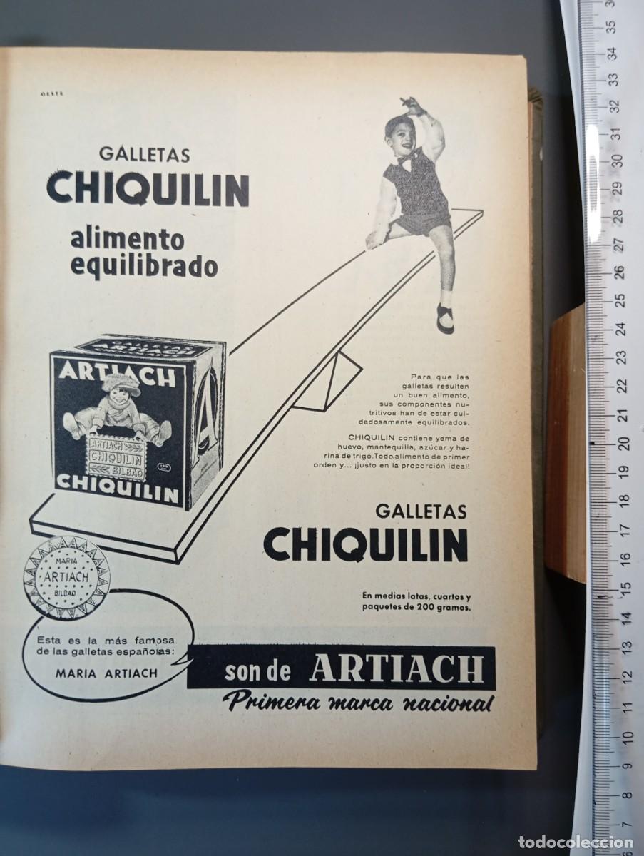 Coleccionismo: ⚜️ 1960. Publicidad galletas CHIQUILIN ARTIACH. 1 hoja. Recorte prensa