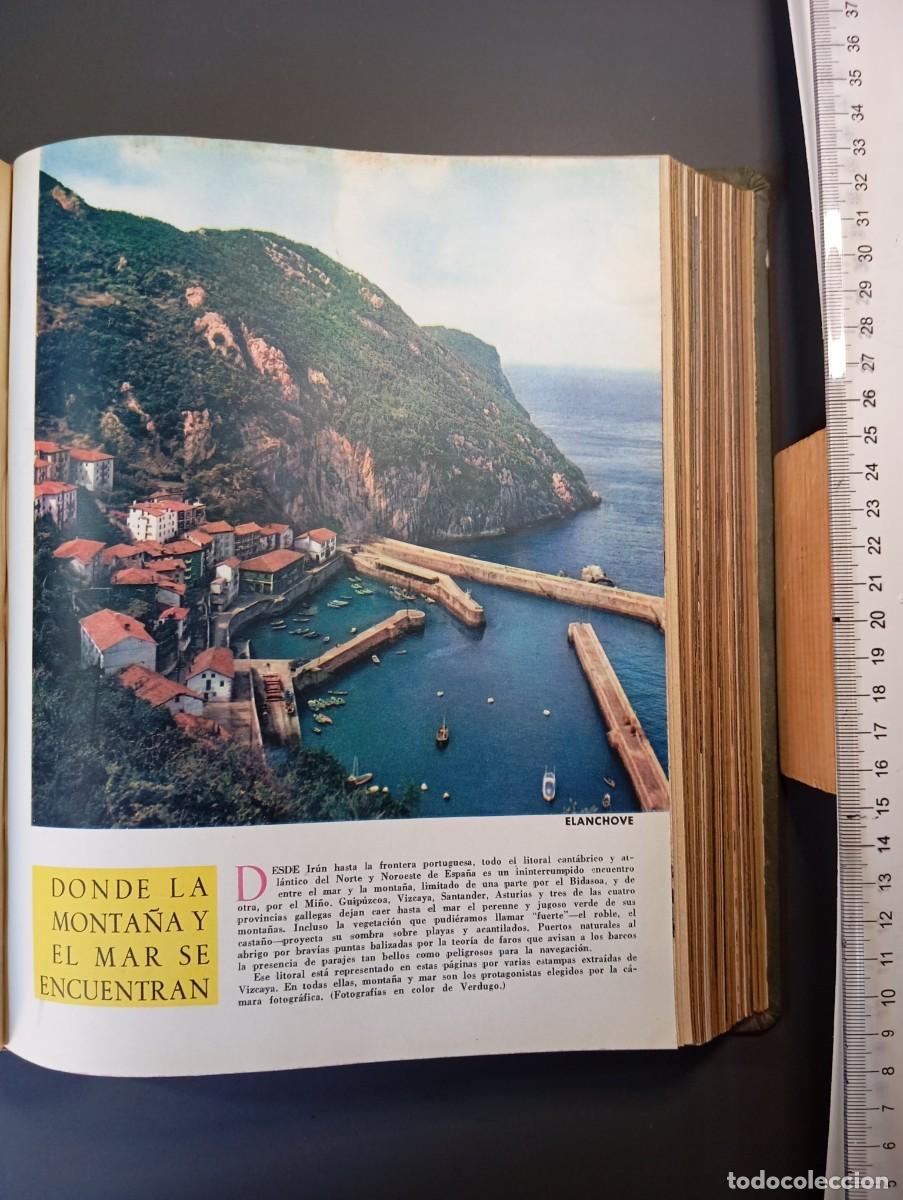 Coleccionismo: ⚜️ 1960. Documento IR&Uacute;N, ONDARROA, LEQUEITIO, monta&ntilde;a y mar de encuentran. 2 hojas. Recorte prensa