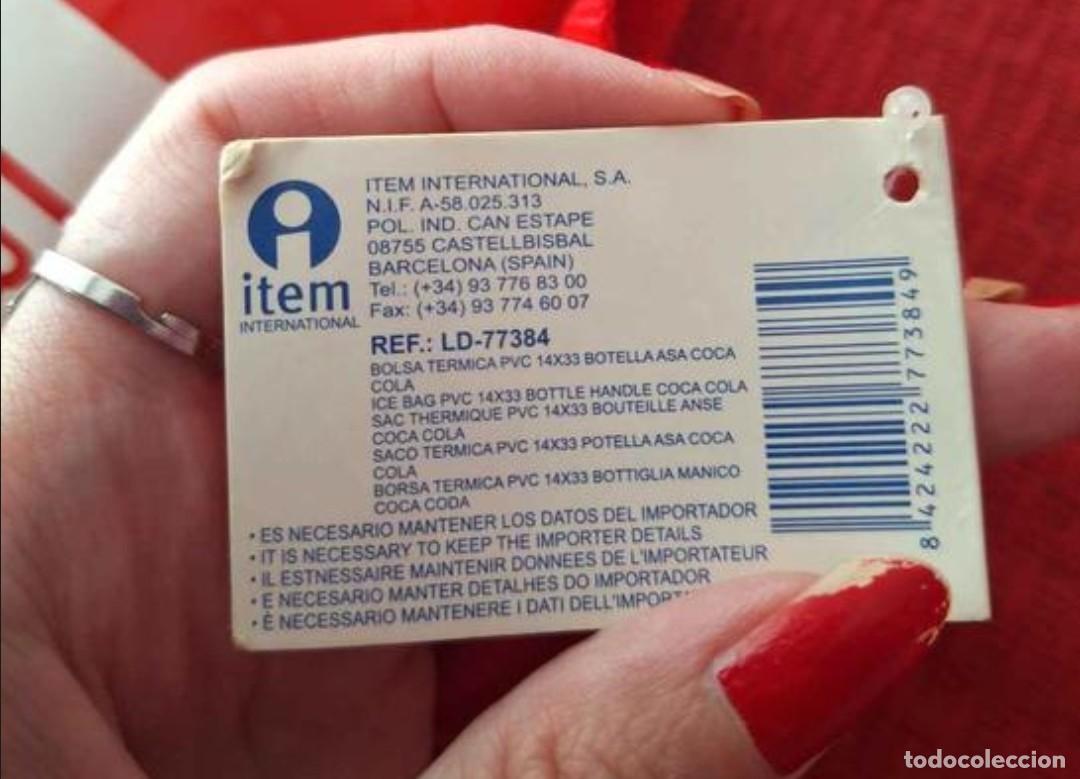 Coleccionismo: Bolsa t&eacute;rmica Coca Cola NUEVA - Foto 5