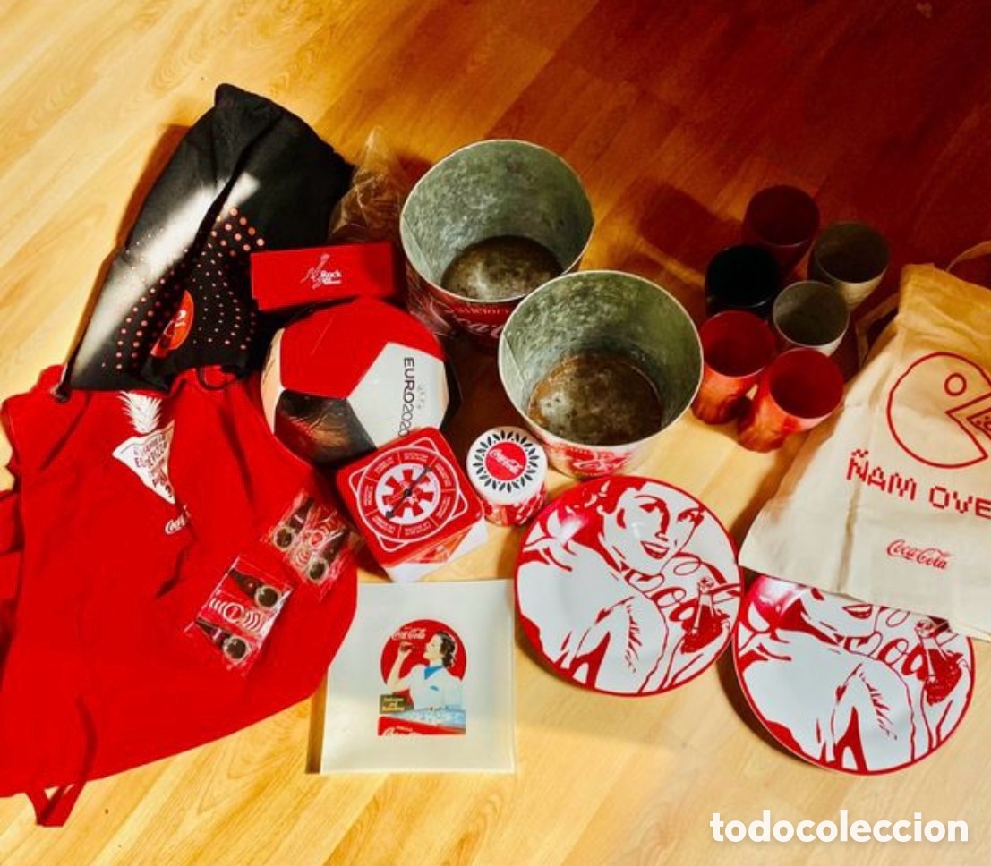Coleccionismo: Lote coleccion CocaCola 20 piezas - Foto 1