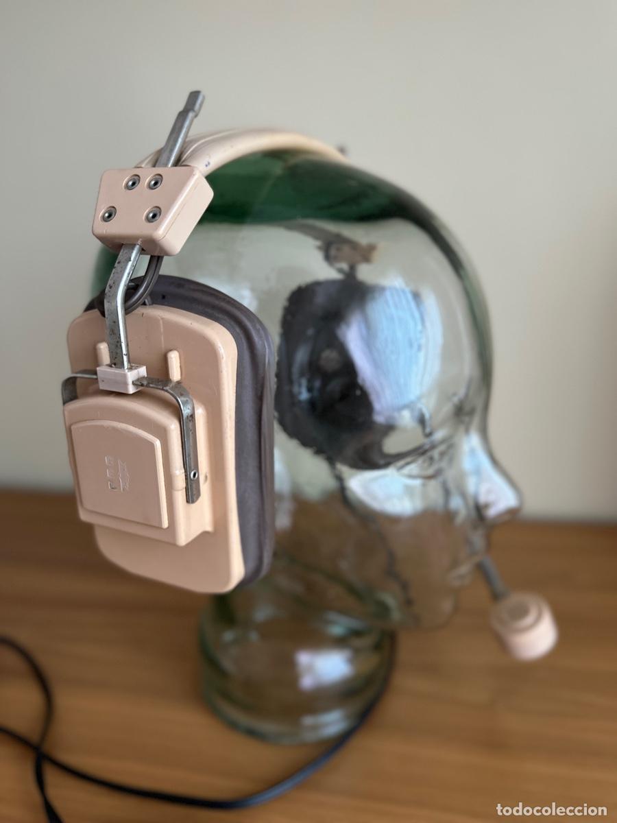 Coleccionismo: AURICULARES CON MICROFONO DE AVIACION, VINTAGE. - Foto 5
